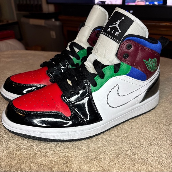 Jordan Shoes - Size 8.5 - Air Jordan 1 SE Mid Multi-Color Women’s DB5454-001